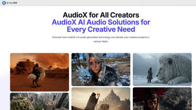AudioX - AI tool for Audio & Music