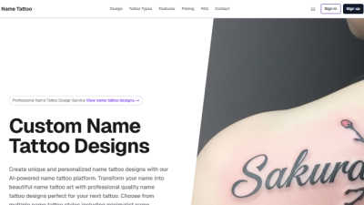 Name tattoo designs - AI tool for AI Assistants