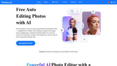 Pixelfox - AI tool for Content Creation