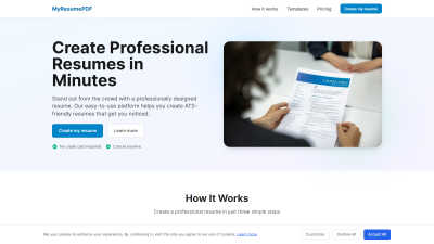 MyResumePDF - AI tool for Career & Jobs