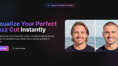 AI Buzz Cut Filter - AI tool for Design Tools