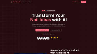 Nail Ideas AI - AI tool for Content Creation