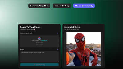 AI vlog video Maker - AI tool for Video