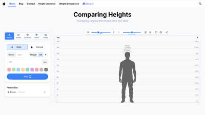 Compare Height - AI tool for Analytics & Data