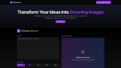 HiDream AI - AI tool for Content Creation