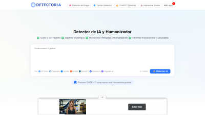 Detector de IA y Humanizador - AI tool for AI Assistants