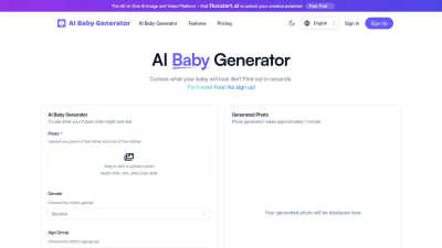 AI Baby Generator - AI tool for AI Assistants