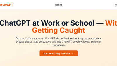 UndercoverGPT - AI tool for Productivity & Management