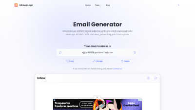 Email Generator - AI tool for Email Tools