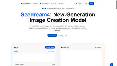Seedream4 - AI tool for Image & Photo