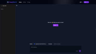 DeepSite AI - AI tool for AI Assistants