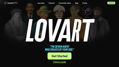 Lovart-AI Design Agent - AI tool for Image & Photo