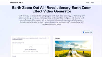 Earth Zoom Out AI - AI tool for Video