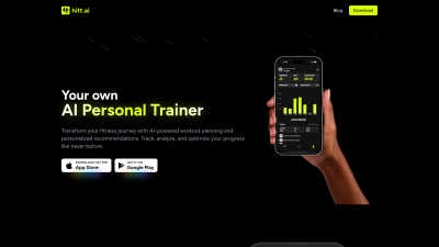 hitt.ai - Your own AI Personal Trainer - AI tool for Fitness & Health