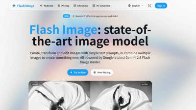 Flash Image - AI tool for Image & Photo