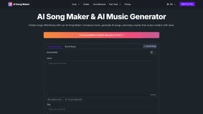 AI Song Maker - AI tool for Audio & Music