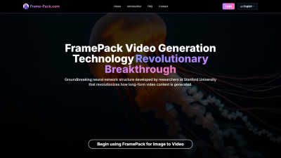FramePack - AI tool for AI Assistants