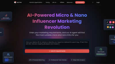 KolFind - AI tool for Marketing