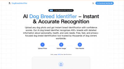 AI DogBreed Identifier - AI tool for Design Tools