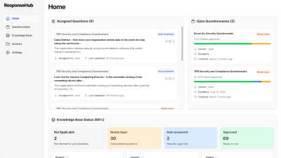ResponseHub - AI tool for Business & Finance