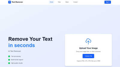 Text Remover - AI tool for AI Assistants