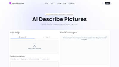 Describe.Pictures - AI tool for AI Assistants