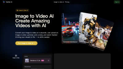 VeeGen AI - Free image to video AI - AI tool for Video