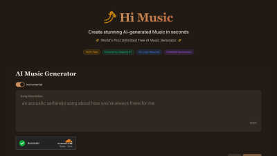 HiMusic - AI tool for Audio & Music