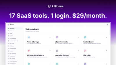 AllForms - AI tool for Productivity & Management