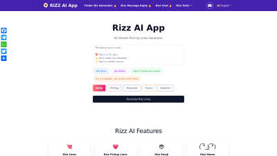 Rizz Lines AI - AI tool for AI Assistants