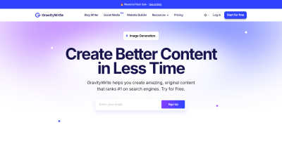GravityWrite - AI tool for Blogging & Publishing