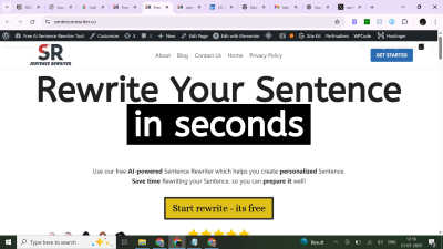 sentence rewriter - AI tool for AI Assistants