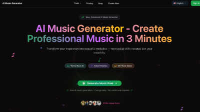 AI Music Generator - AI tool for Audio & Music