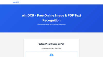 olmOCR - AI tool for AI Assistants