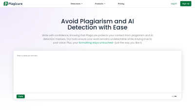 Plagicure - AI tool for Content Creation