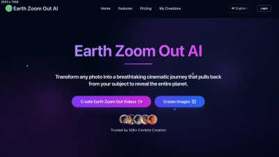 Earth Zoom Out AI - AI tool for Video