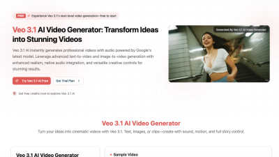 Veo 3.1 AI Video Generator - AI tool for Video