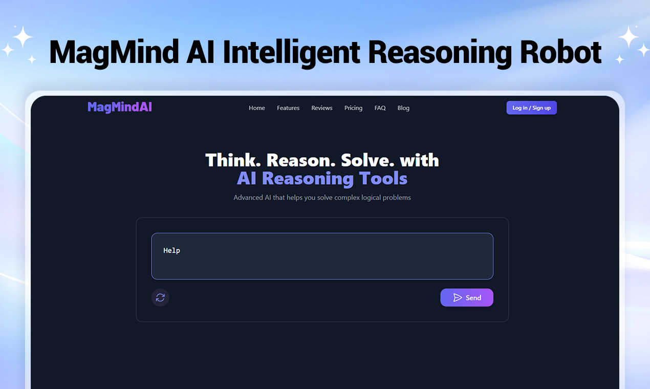 MagMind AI application interface and features