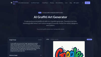 Graffiti Art - AI tool for Content Creation