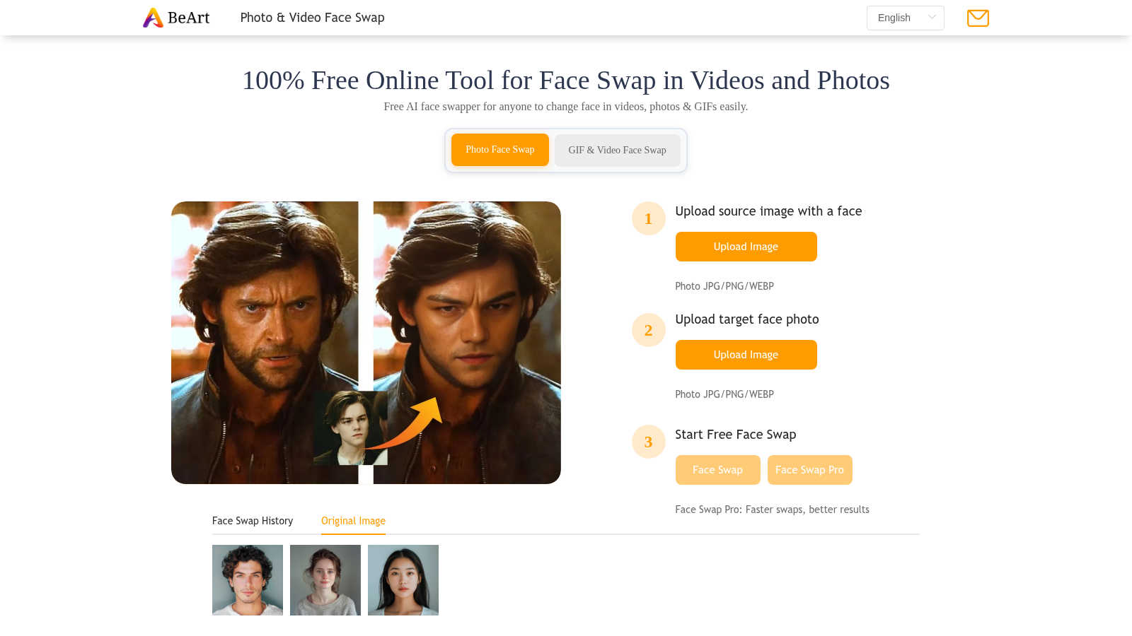 BeArt AI application interface and features