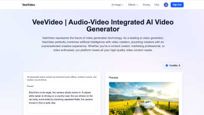 VeeVideo - AI tool for Image & Photo