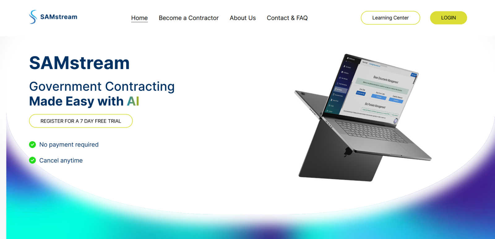 SAMstream application interface and features
