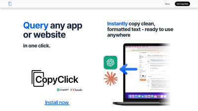 CopyClick - AI tool for Accessibility