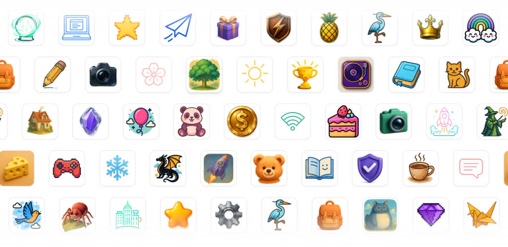 SparkIcon AI | AI Icon Generator application interface and features