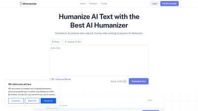 AIHumanizer - AI tool for Content Creation