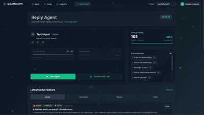 QuickMarketfit - AI tool for Marketing