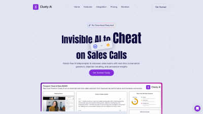 Cluely AI - AI tool for AI Assistants