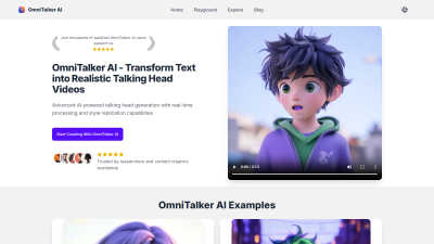 OmniTalker AI - AI tool for AI Assistants