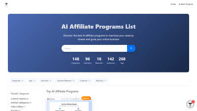 AI Affiliate Programs - AI tool for Content Creation