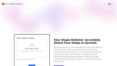 Face Shape Detector - AI tool for AI Assistants